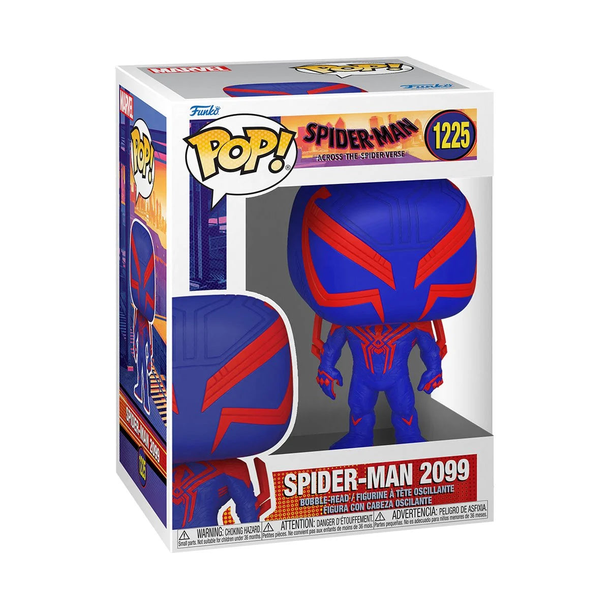 Spider Man  Across The Spider Verse- Spider-Man 2099 Spider Man Funko Pop! Vinyl Figure