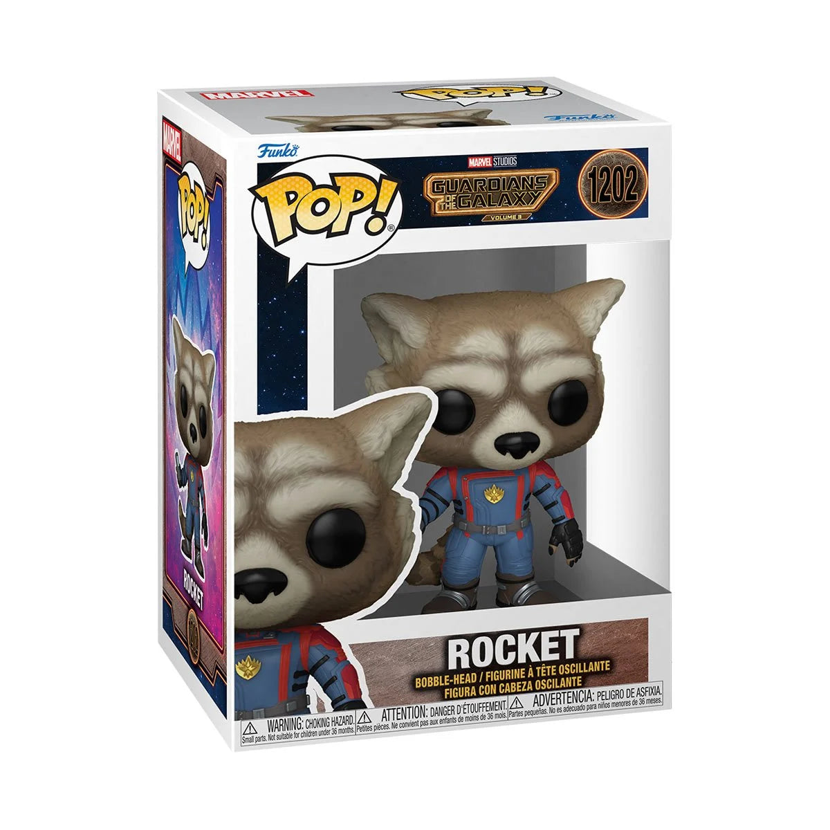 Rocket Guardians of the Galaxy Volume 3 Pop! Vinyl Figure
