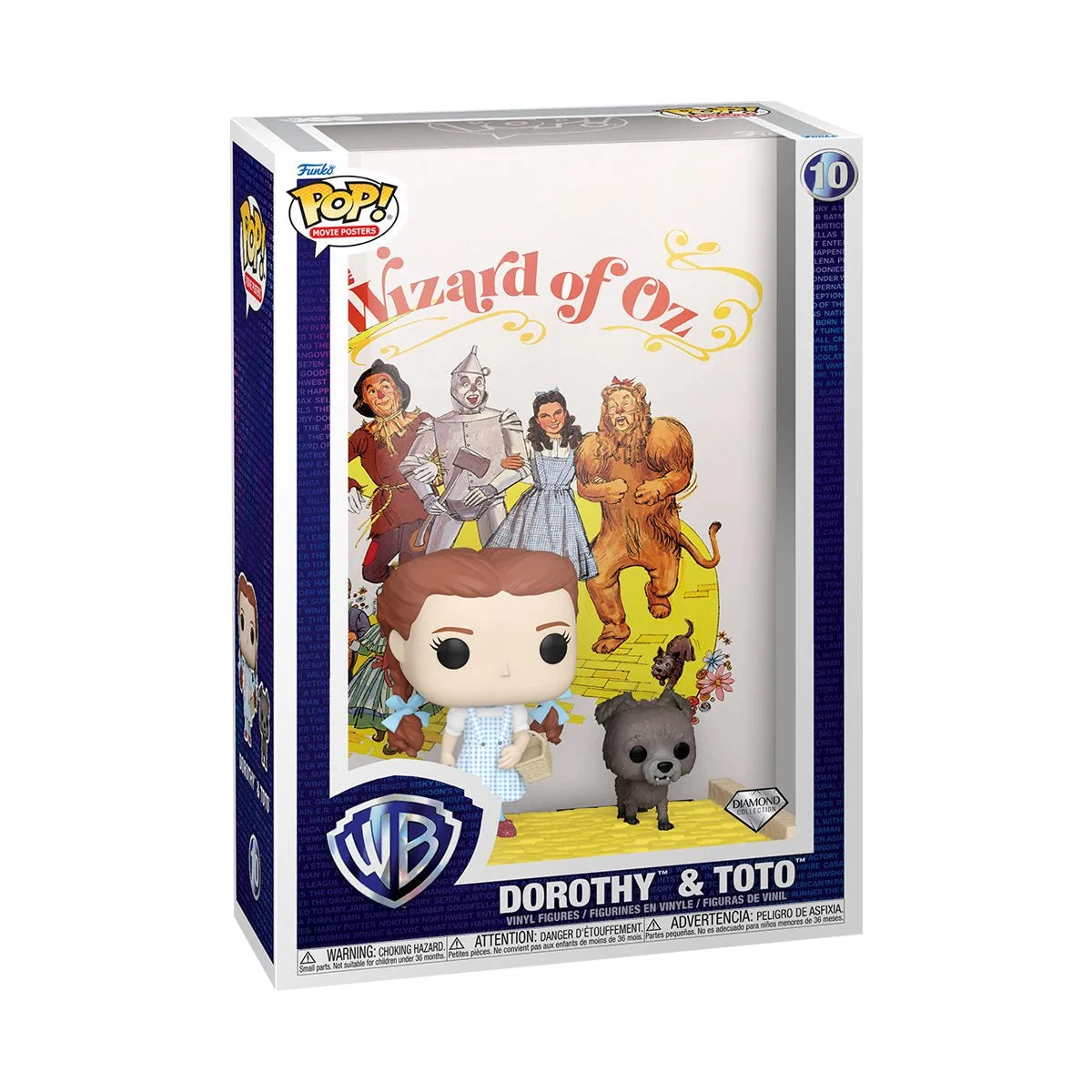 The Wizard of Oz Dorothy & Toto Movie Poster with Funko Pop!