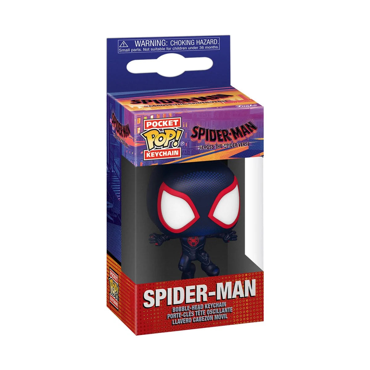 Spider-Man Across the Spider-Verse Spider-Man Pocket Pop! Key Chain