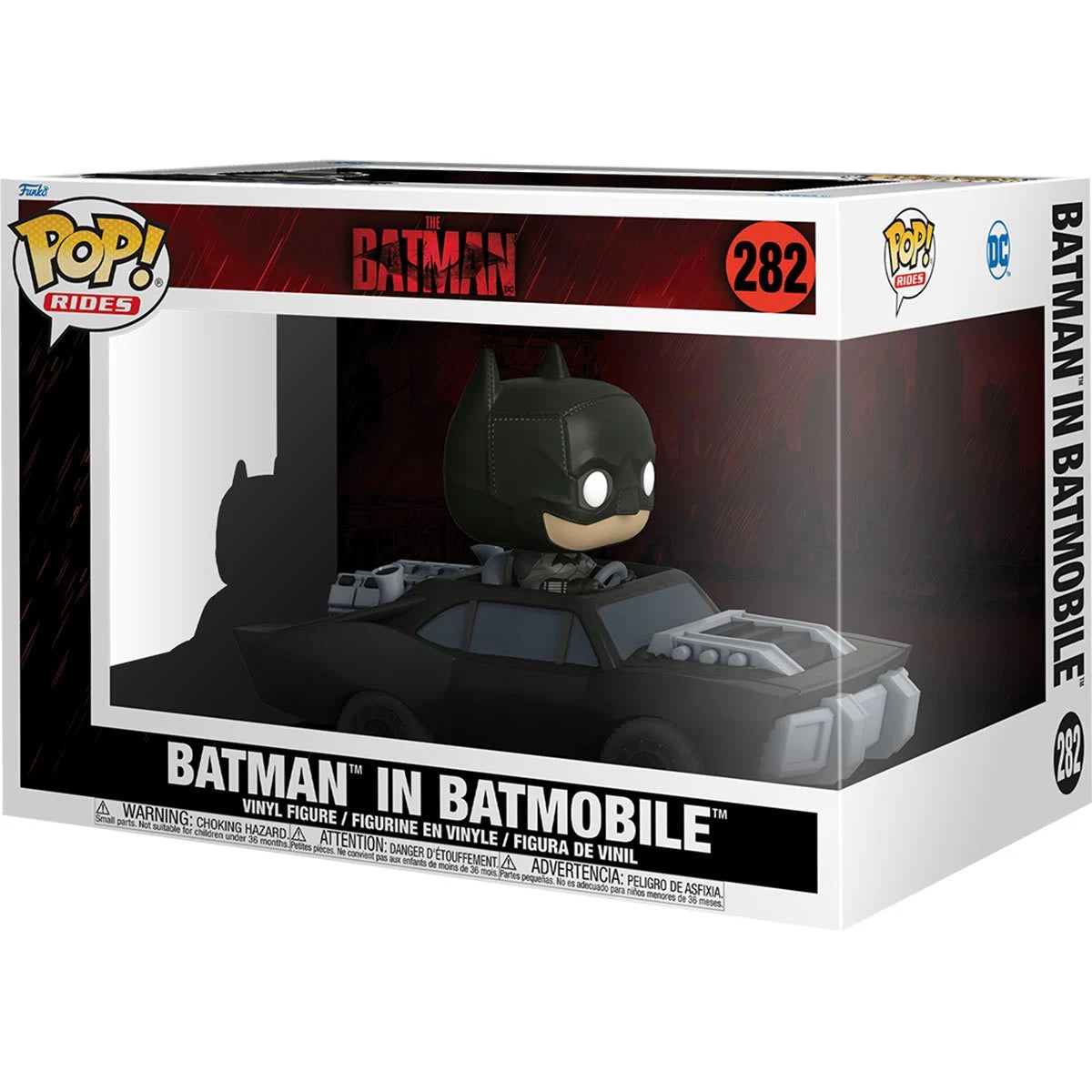 The Batman in Batmobile Super Deluxe Pop! Vinyl Vehicle