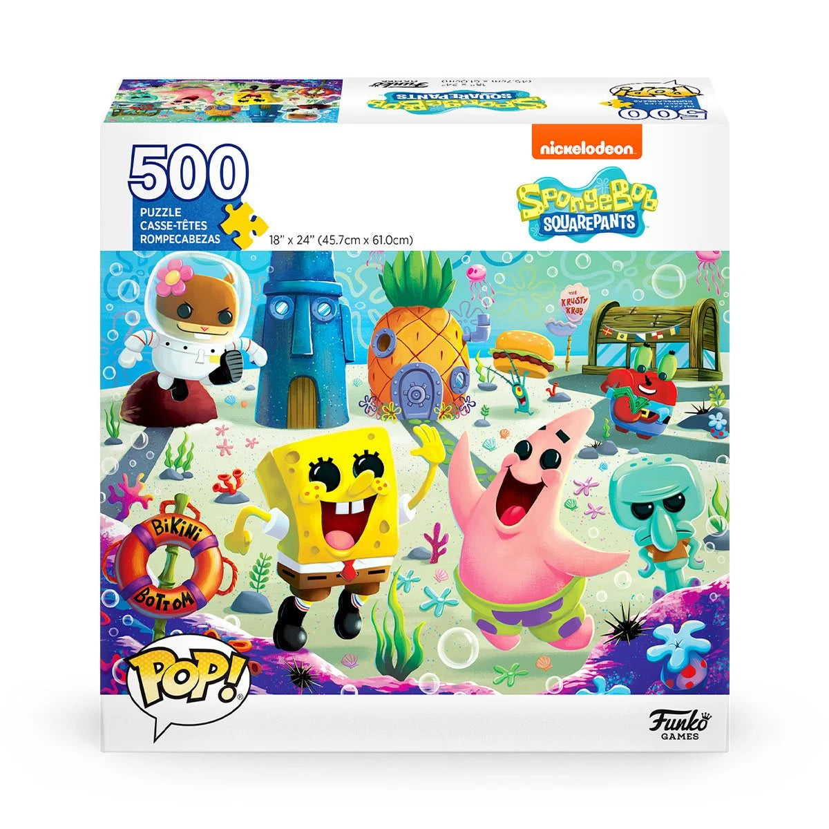 SpongeBob Square Pants 500-Piece Funko Pop! Puzzles