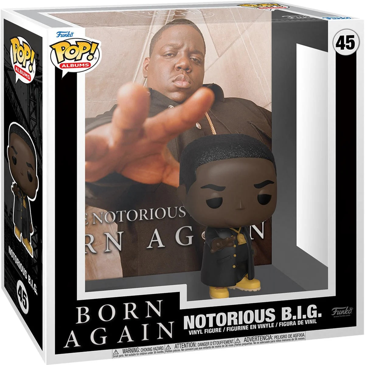 Notorious B.I.G. Born Again Pop! Album Figure with Case