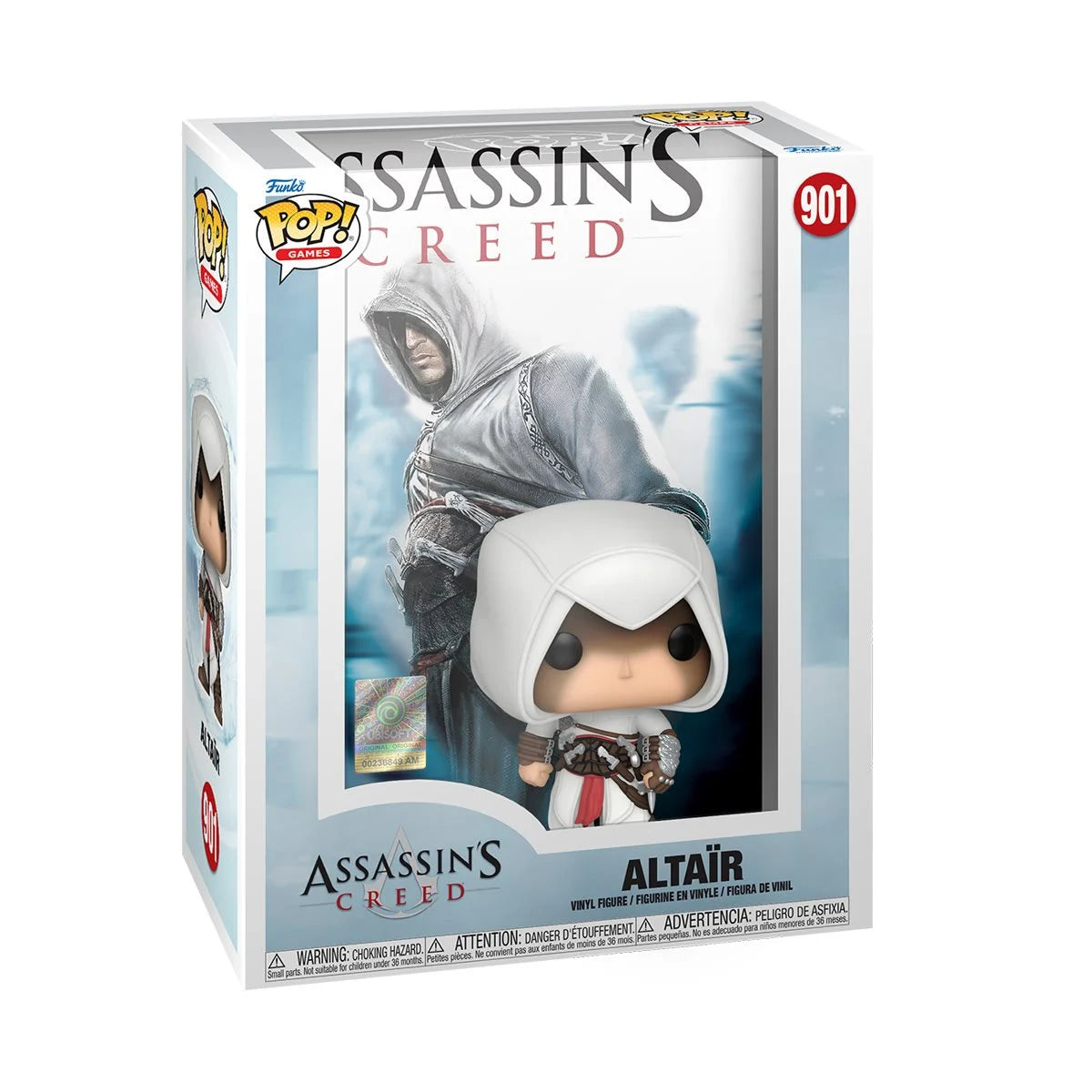 Altair Assassin's Creed Pop! Game Cover Figure with Case