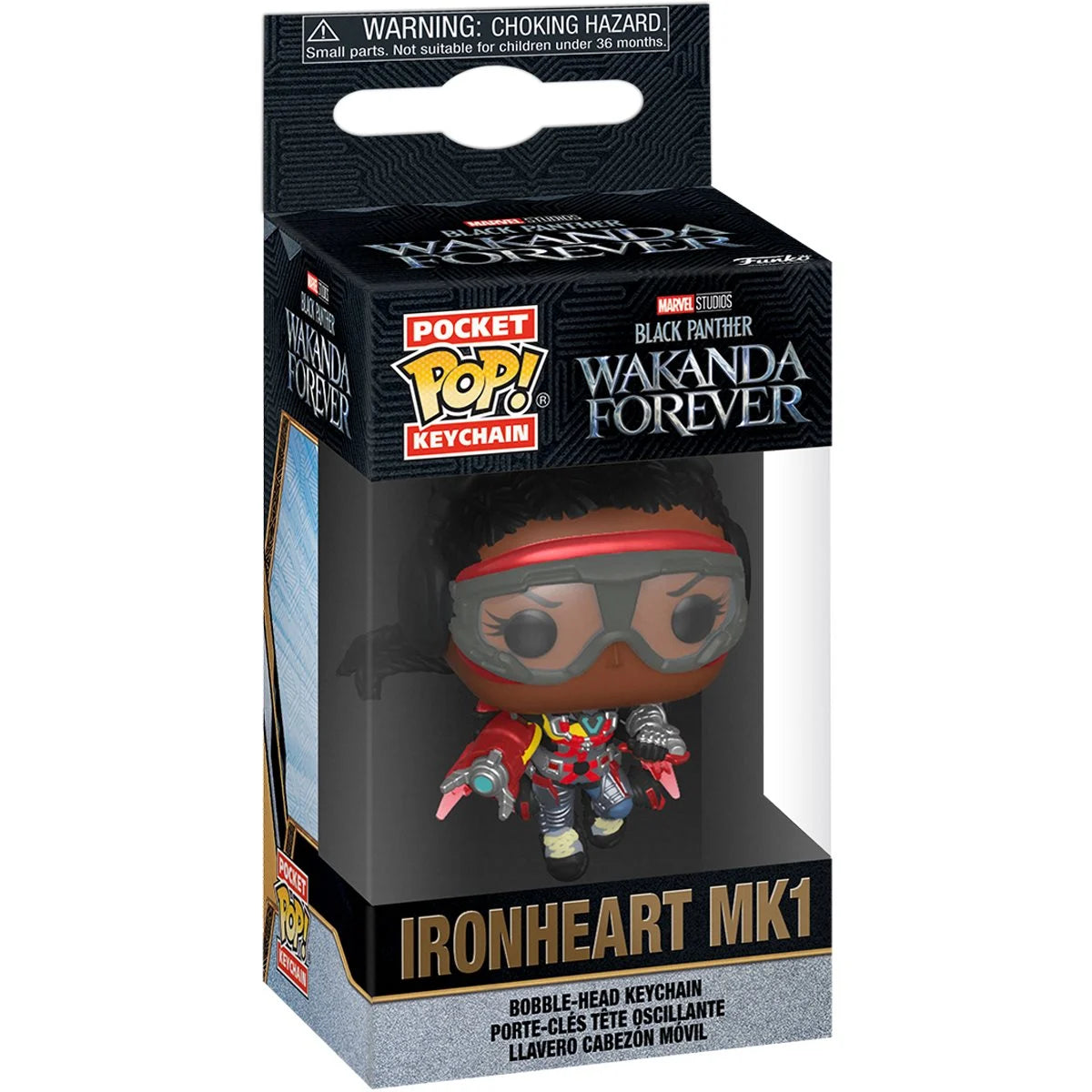 Black Panther: Wakanda Forever Ironheart MK1 Pocket Pop! Key Chain - D-Pop