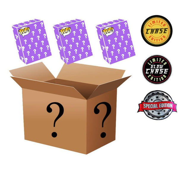 Mystery Box of 3 plus Chance of Chase, Exclusives, Special Editions, and chase glow editions! - D-Pop