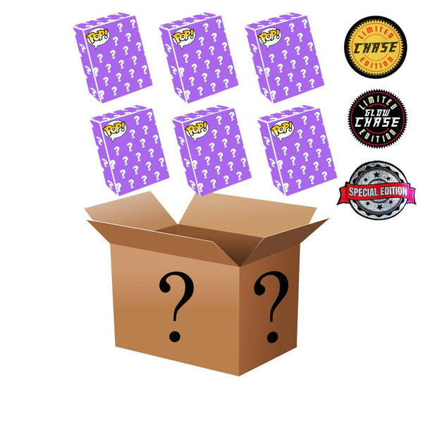 Mystery Box of 6 plus Chance of Chase, Exclusives, Special Editions, and chase glow editions! - D-Pop