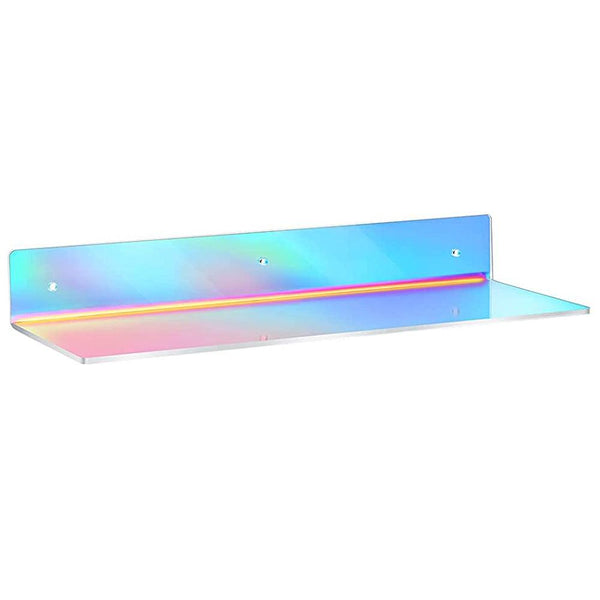 Rainbow Acrylic Floating Wall Shelf for Display 13.7" - D-Pop